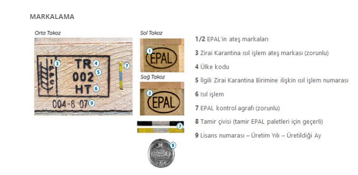 80x120 Epal Euro Pallet